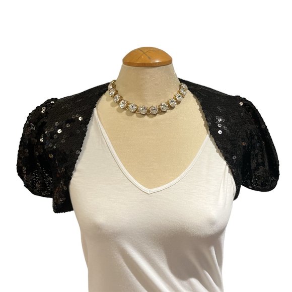 B DARLIN Sequins Shrug Size Small Taylor Swift Swifty Clothing Very Cute - Picture 6 of 10